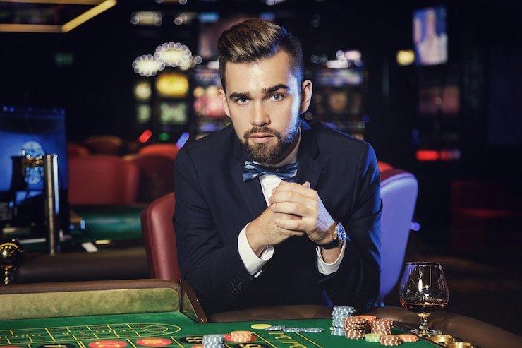 Ilustrasi pengguna ubud4d bermain kegiatan sports dan casino online dengan perangkat mobile di jaringan variatif